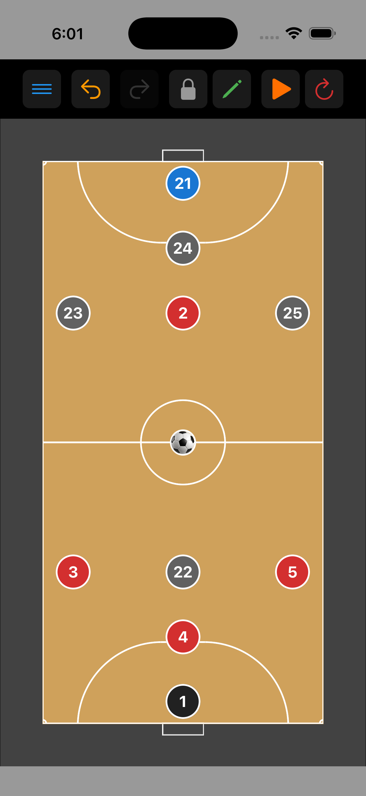 Formations screenshot